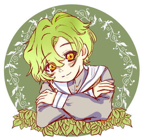 Soft Color Bust Sketch