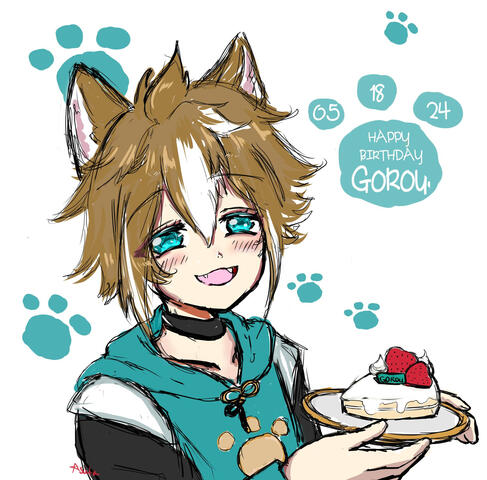 Messy Half Body Sketch